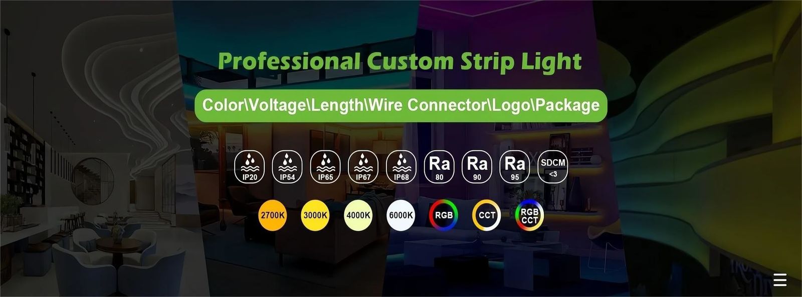 qualidade Lâmpadas de banda LED flexíveis fábrica